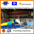 Gutter Roll Forming Machine with Colored Steel Construction